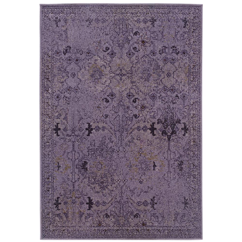 Oriental Weavers 8023M Revival Purple 1.10 X  3. 3 Area Rug